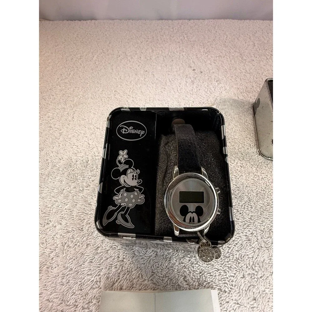 Disney Silver and Black Watch